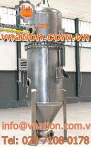 gas filter / oil / cylindrical / vertical