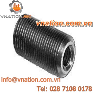threaded insert / metal / round