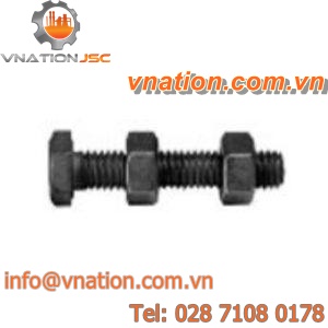 clamping bolt / with hexagonal head