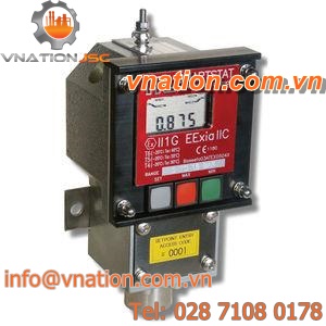 electronic pressure switch / differential / digital / high-accuracy
