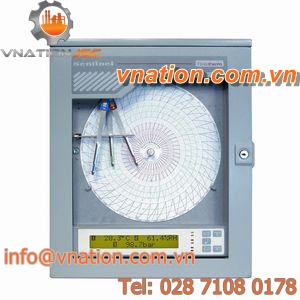 temperature chart recorder / pressure / flow / humidity