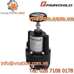 inert gase pressure regulator / for CO2 / for natural gas / for air