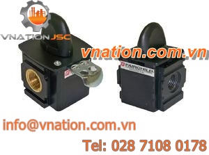 ball valve / manual / modular / for compressed gas