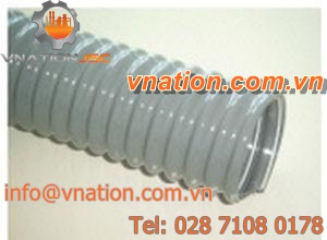 vacuum hose / PVC / double-walled
