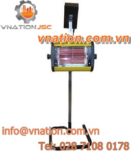 infrared lamp / drying / portable