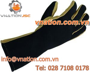 handling gloves / insulated / arc protection / leather
