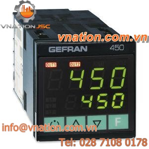 single-loop temperature controller / PID / IP65 / configurable