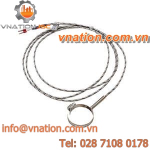 multi-point thermocouple / fixed / for surface temperature measurement