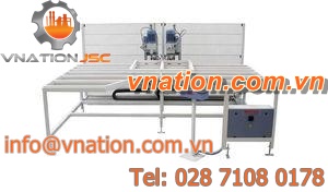 bench drill / pneumatic / double-spindle