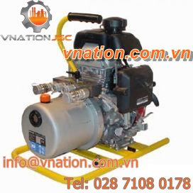 hydraulic power unit with combustion engine / mini