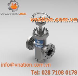 gate valve / handwheel / shut-off / for oil