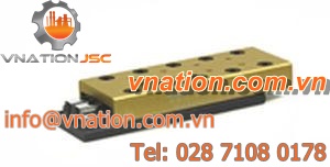 crossed roller linear guide / anti-creep / aluminum