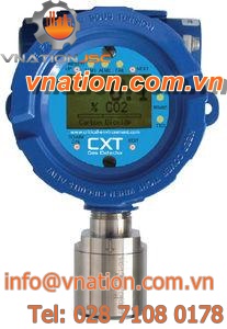 toxic gas transmitter / electrochemical / multi-use / with display
