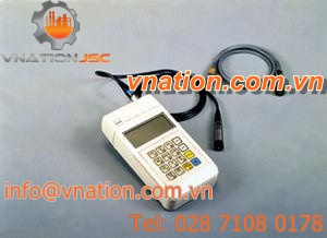 ferrous coating thickness gauge / ultrasonic / handheld
