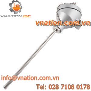 mineral-insulated thermocouple / J type / K type / flange