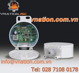 differential pressure transmitter / piezoresistive / for HVAC systems