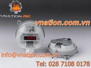 differential pressure transmitter / vacuum / for HVAC systems