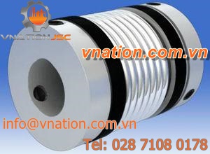 bellows coupling / flexible / miniature