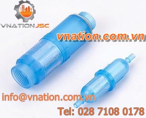 air filter / capsule / in-line / vacuum