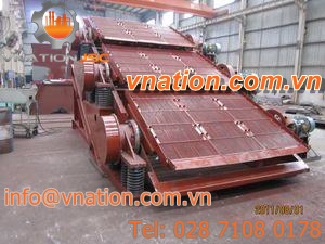 vibrating screener / coal / self-cleaning
