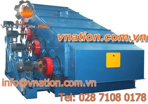 large amplitude screener / linear vibrating / for bulk materials