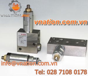 direct-operated pressure relief valve