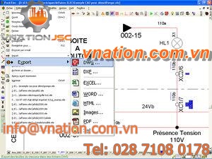 electrical CAD software / engineering / interface / design