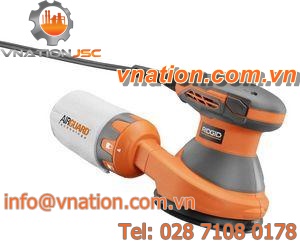 random orbital sander / electric / with dust collection system