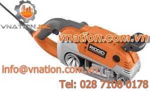 belt sander / electric / vertical