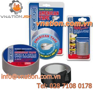 single-sided adhesive tape / polyethylene / polyester / for pipes