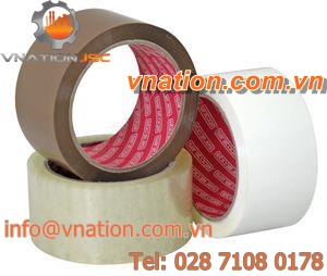 single-sided adhesive tape / polyethylene / for logistics