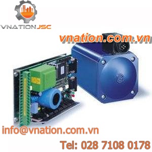 AC motor / brushless / with integrated driver and coder / housed