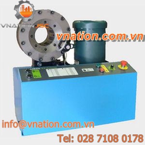 pipe crimping machine / hose / semi-automatic