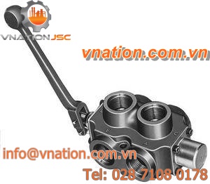 lever valve / selector / metering / multi-channel