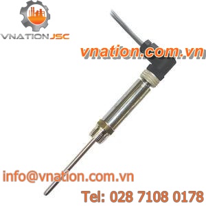 Pt100 temperature transmitter / analog / compact / programmable