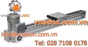 linear actuator / electric / timing belt / aluminum