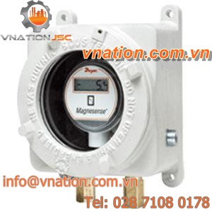 differential pressure transmitter / explosion-proof / with display