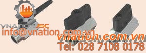 ball valve / pneumatic / shut-off / miniature