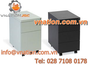 mobile and desk-high pedestal