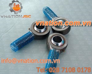male rod end / steel / plain bearing