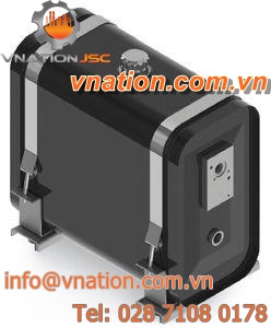oil tank / storage / metal / horizontal