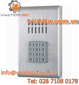 IP53 intercom / stainless steel