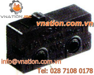 single-pole micro-switch / electromechanical / momentary