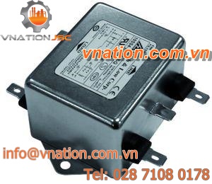 band-pass electronic filter / active / EMI / power