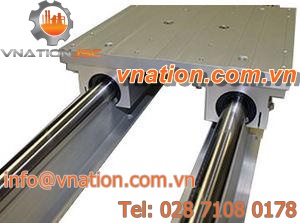 linear positioning stage / motorized / 1-axis / precision