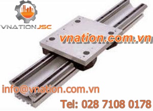 sliding linear guide unit / track / heavy-duty / compact