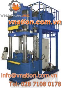 hydraulic press / compression / forming / for abrasive materials