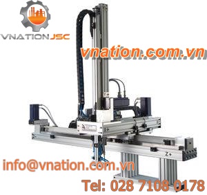 Cartesian robot / 5-axis / handling / for injection molding machines