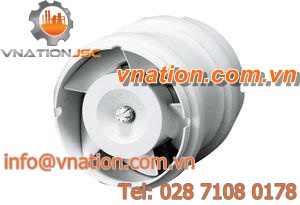 axial fan / ventilation / duct / for small rooms