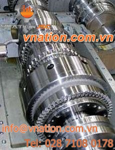 straight-toothed gear / for industrial applications / shaft